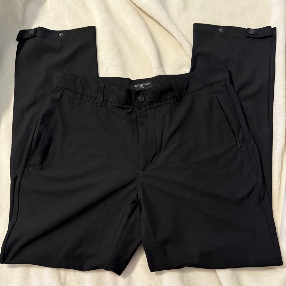 Banana Republic Men's Black Chinos